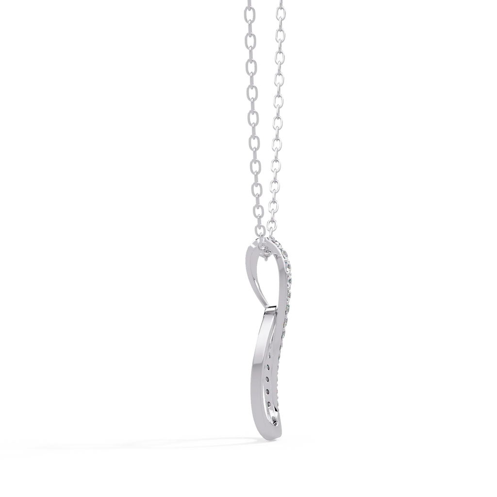 IGI Certified - 0.59 Ct. Lab Grown Diamond (VS/E-F) Diamond Pendant