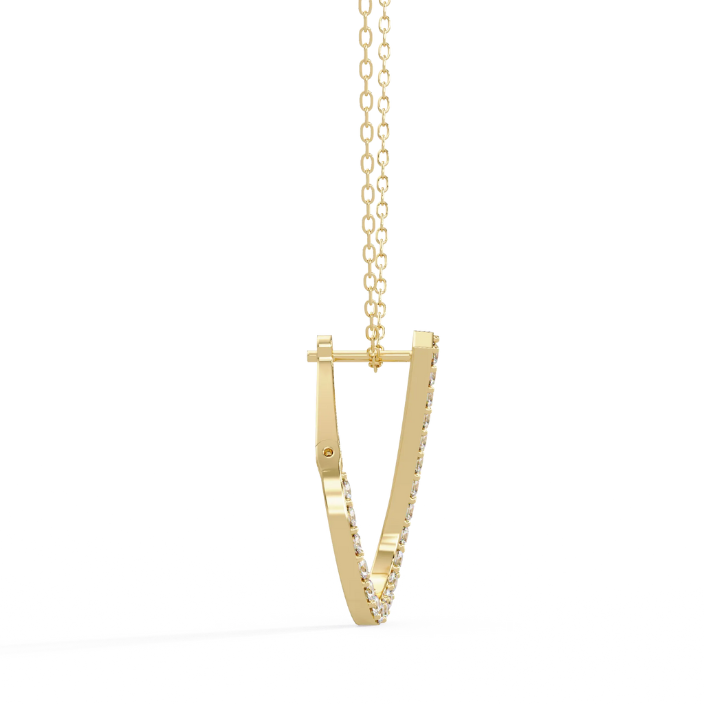 IGI Certified - 0.80 Ct. Lab Grown Diamond (VS/E-F) Luminous Loop Necklace