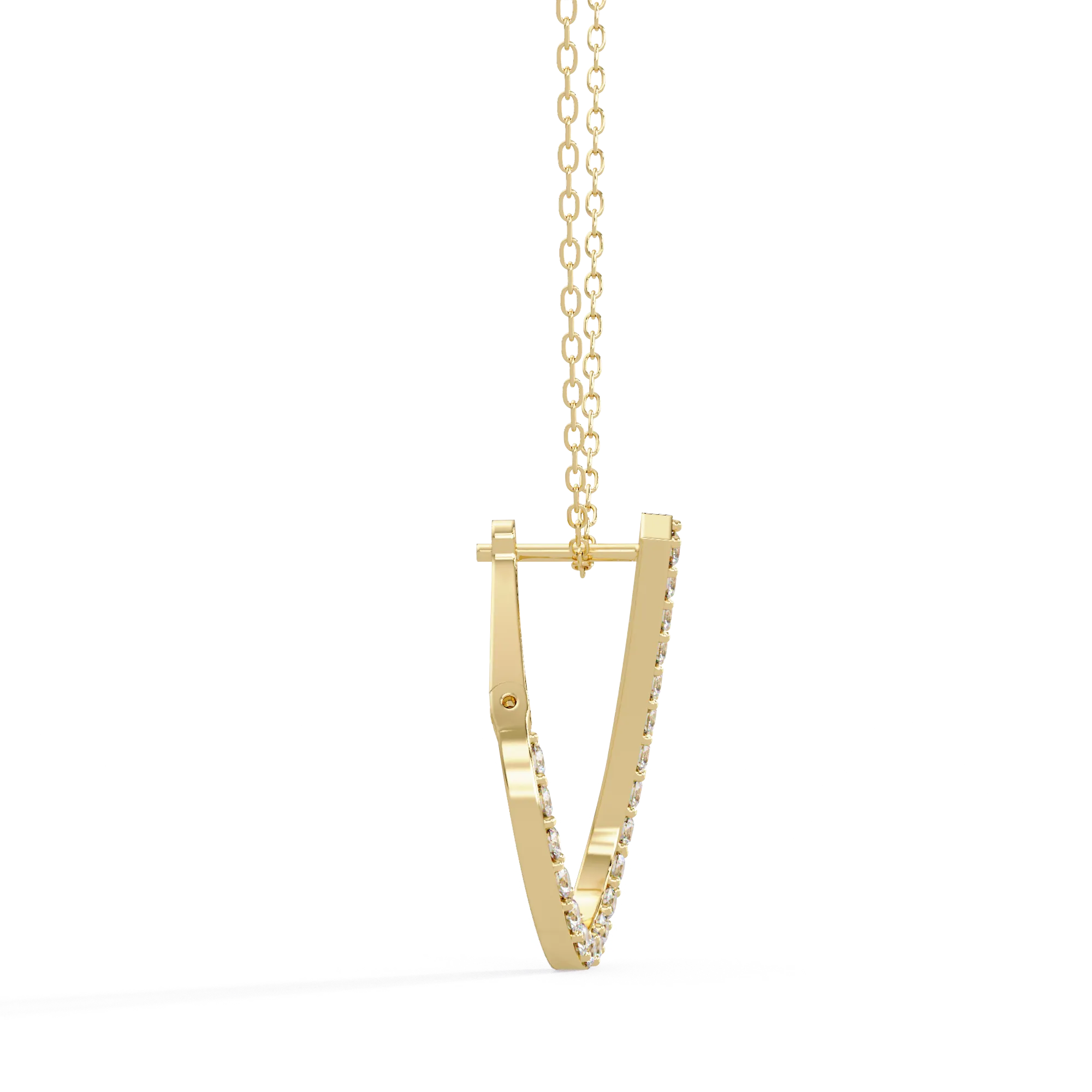 IGI Certified - 0.80 Ct. Lab Grown Diamond (VS/E-F) Luminous Loop Necklace