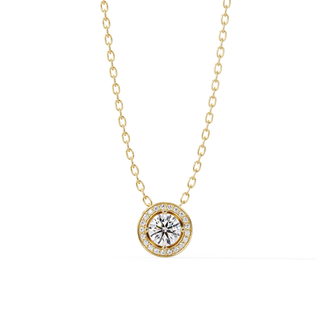 IGI Certified - 1.57 Ct. Lab Grown Diamond (VS/E-F) The Aura Compass Pendant
