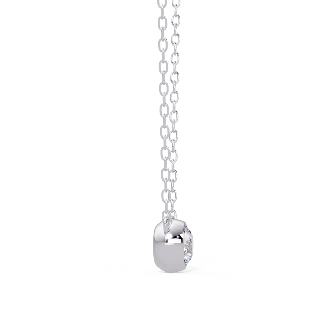 IGI Certified - 1.78 Ct. Lab Grown Diamond (VS/E-F) The Sleek Aura Necklace