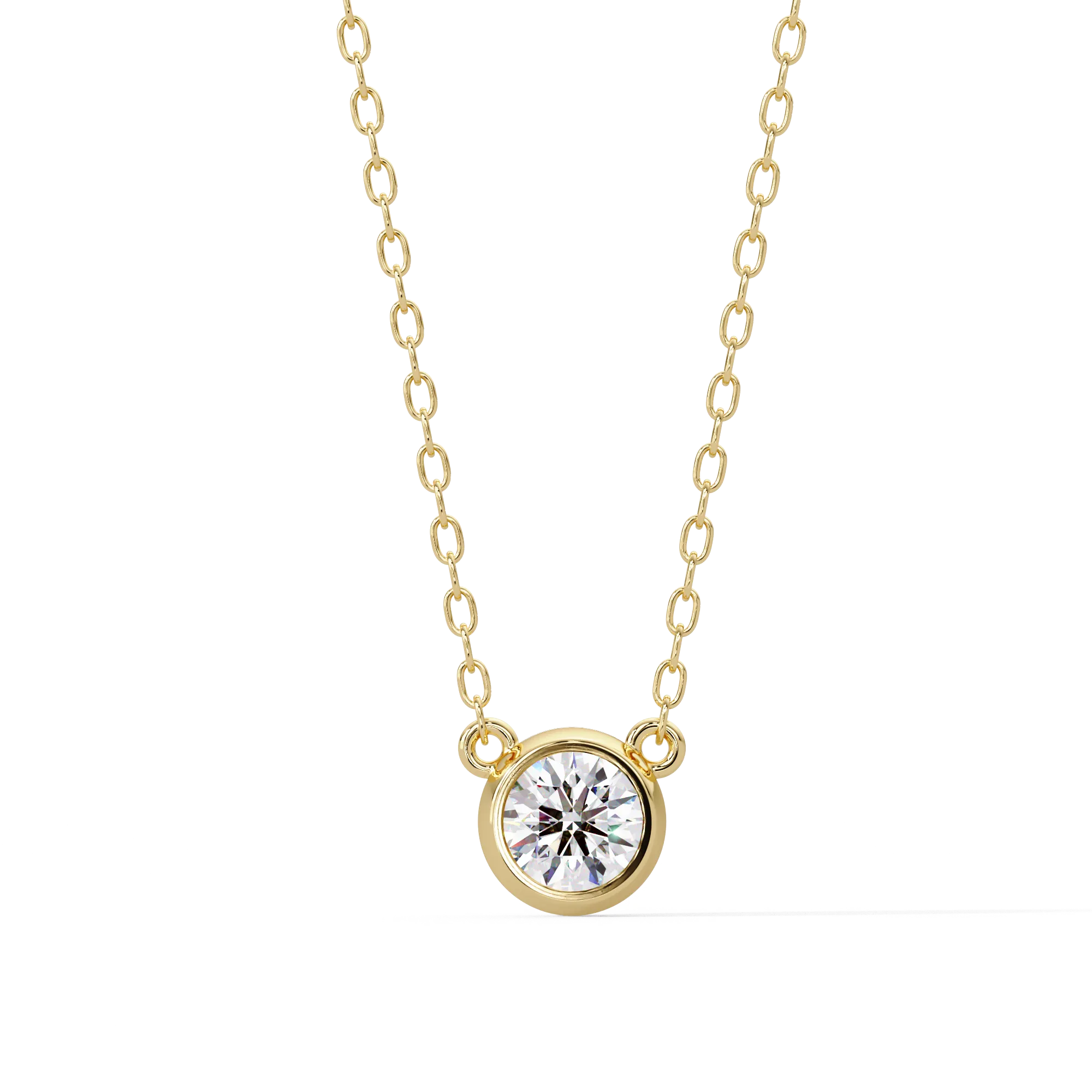 IGI Certified - 1.78 Ct. Lab Grown Diamond (VS/E-F) The Sleek Aura Necklace