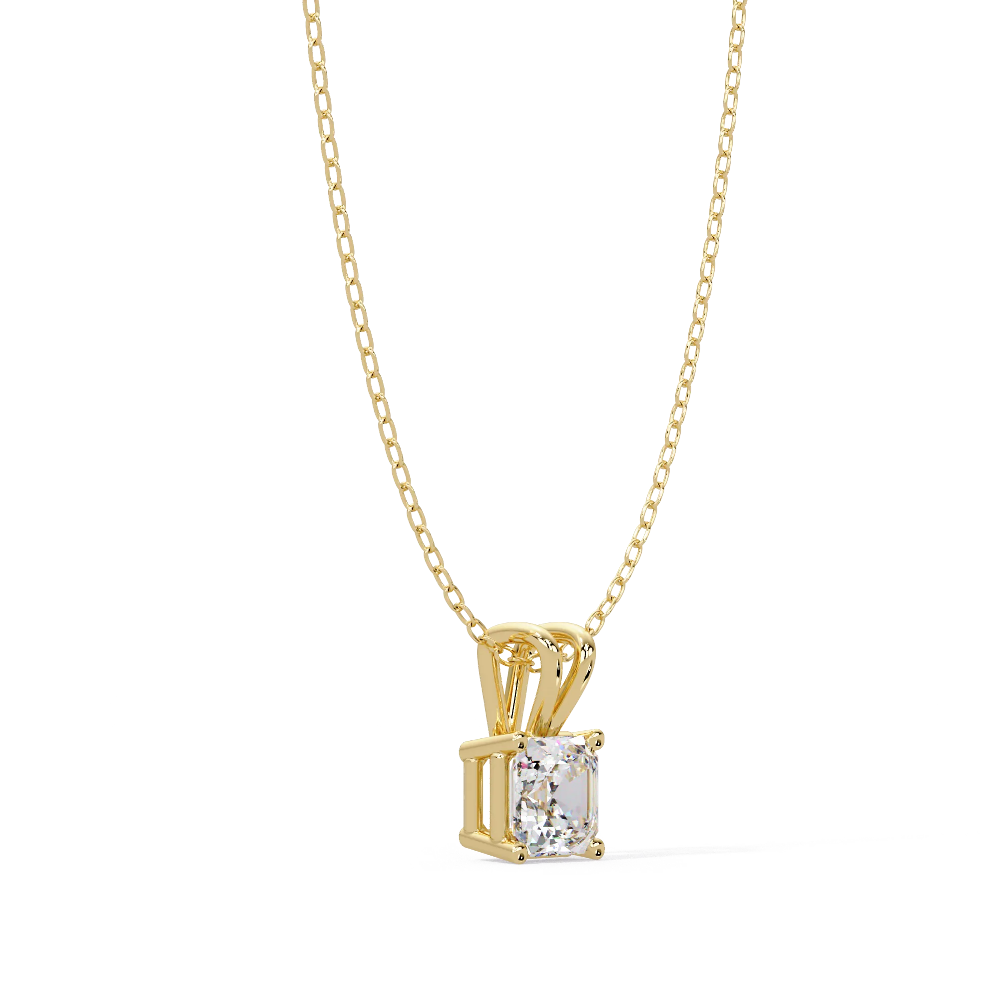 IGI Certified - 1.65 Ct. Lab Grown Diamond (VS/E-F) The Gilded Aura Necklace