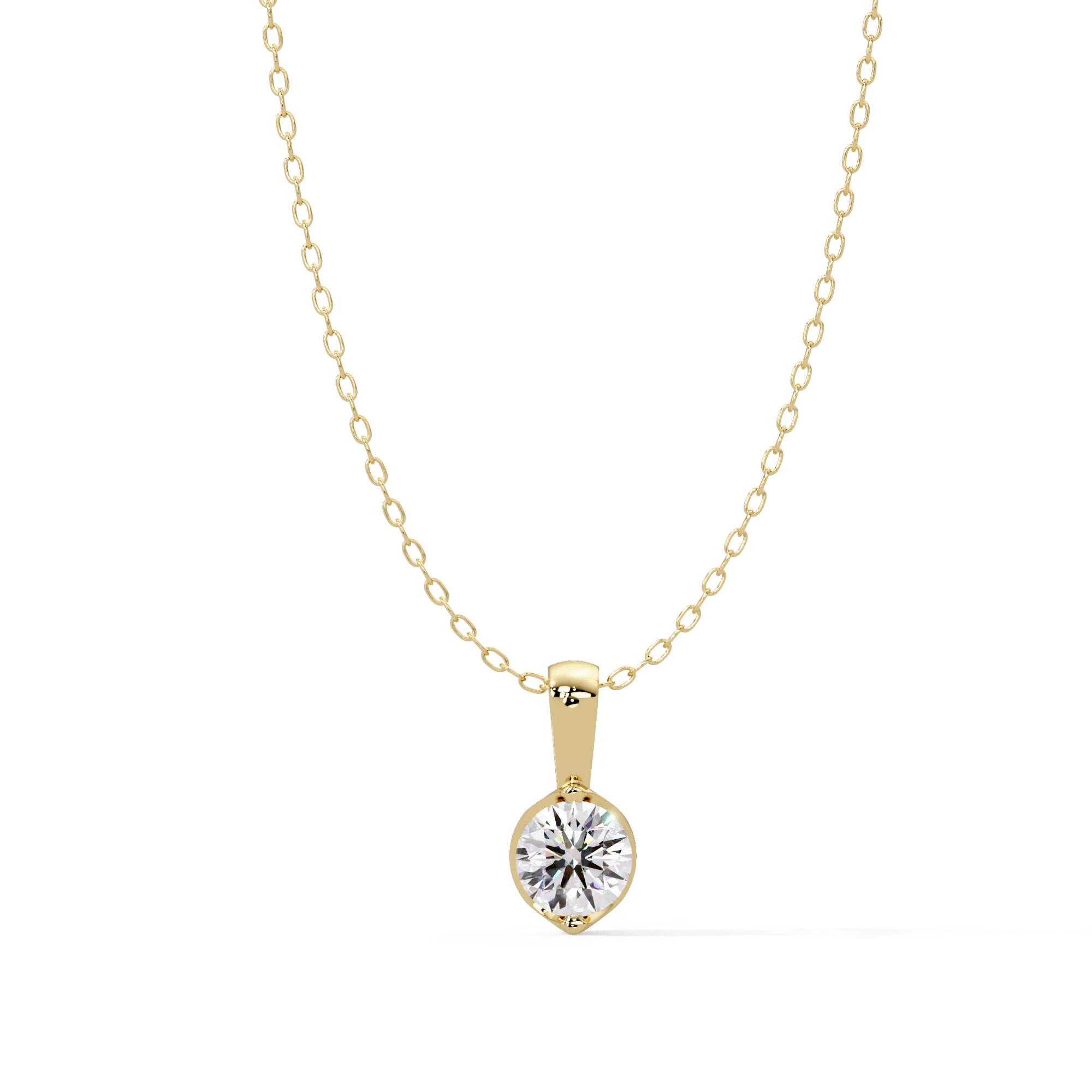 IGI Certified - 1.03 Ct. Lab Grown Diamond (VS/E-F) The Vida Necklace