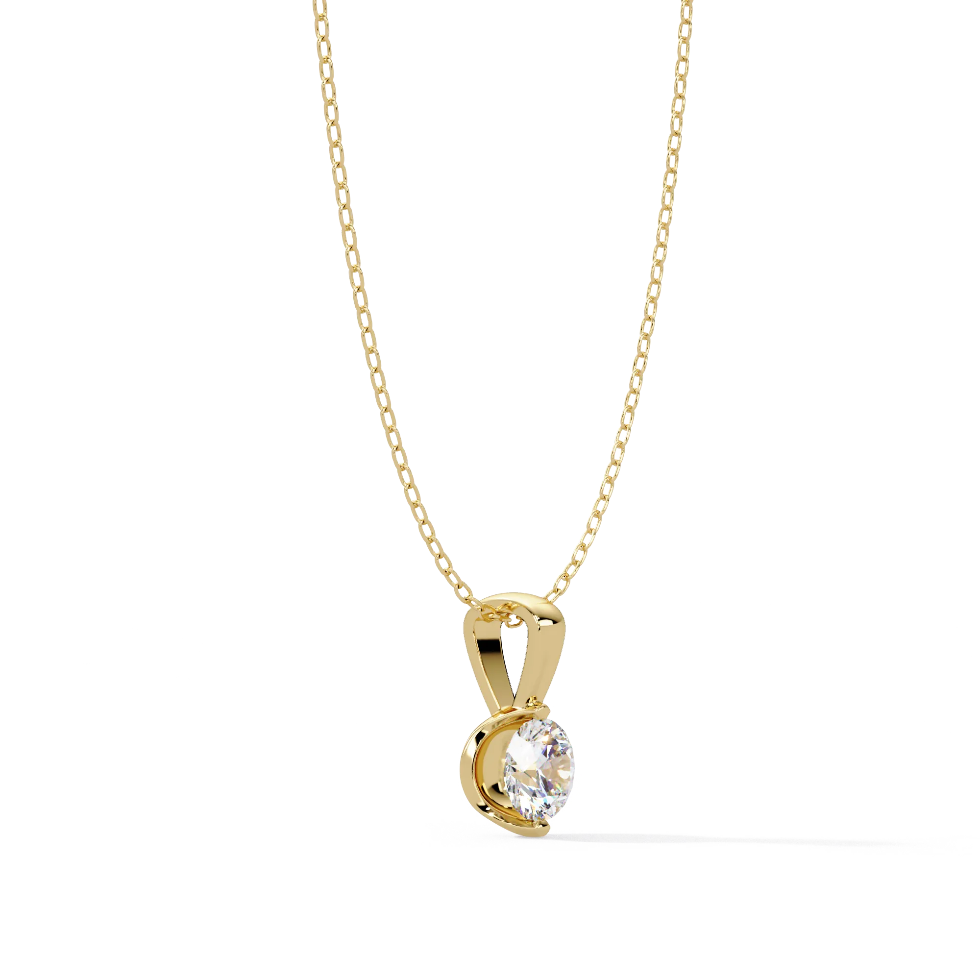 IGI Certified - 1.03 Ct. Lab Grown Diamond (VS/E-F) The Vida Necklace