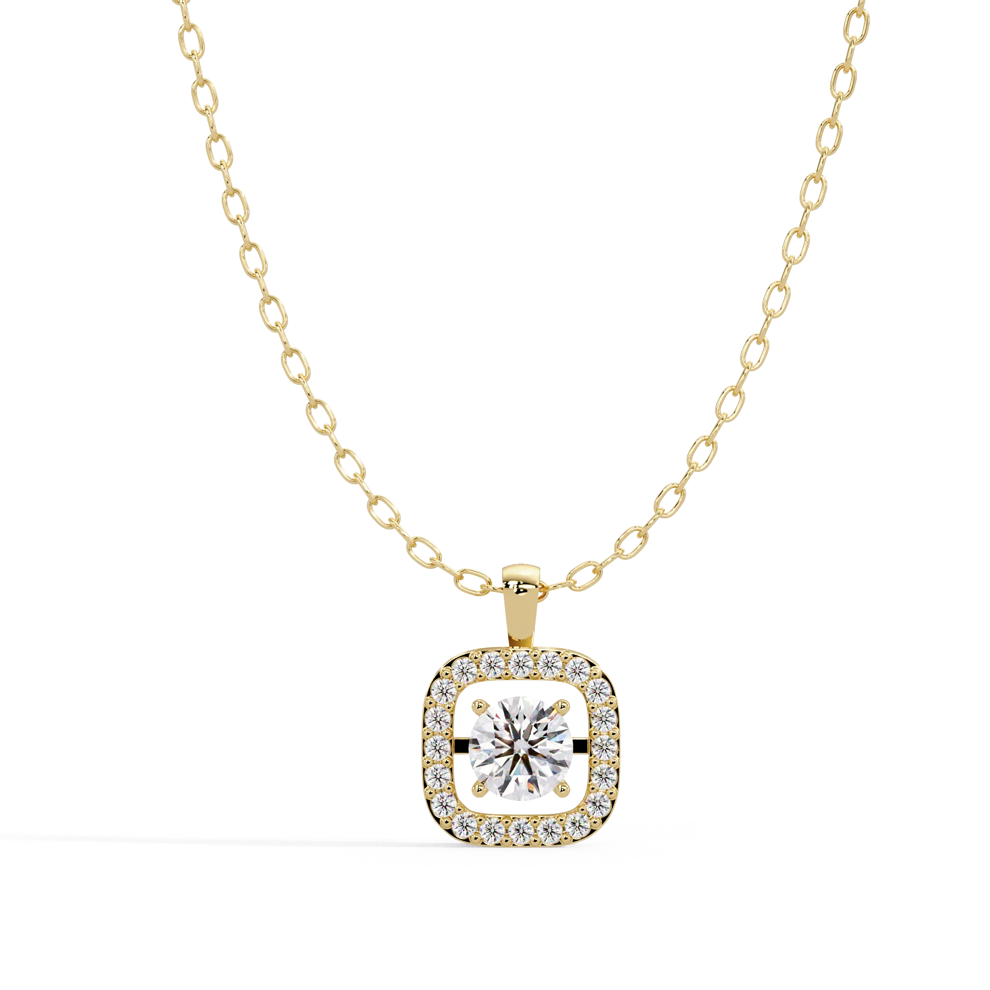 IGI Certified - 4.62 Ct. Lab Grown Diamond (VS/E-F) The Floating Brilliance Pendant