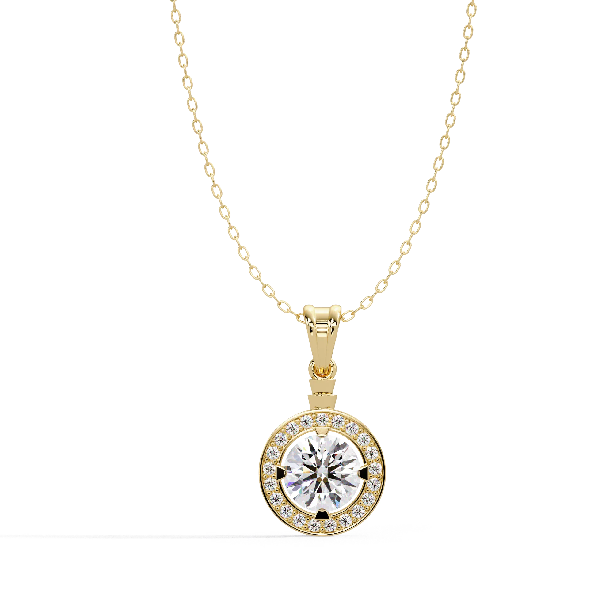 IGI Certified - 2.64 Ct. Lab Grown Diamond (VS/E-F) The "Ever-After" Diamond Pendant