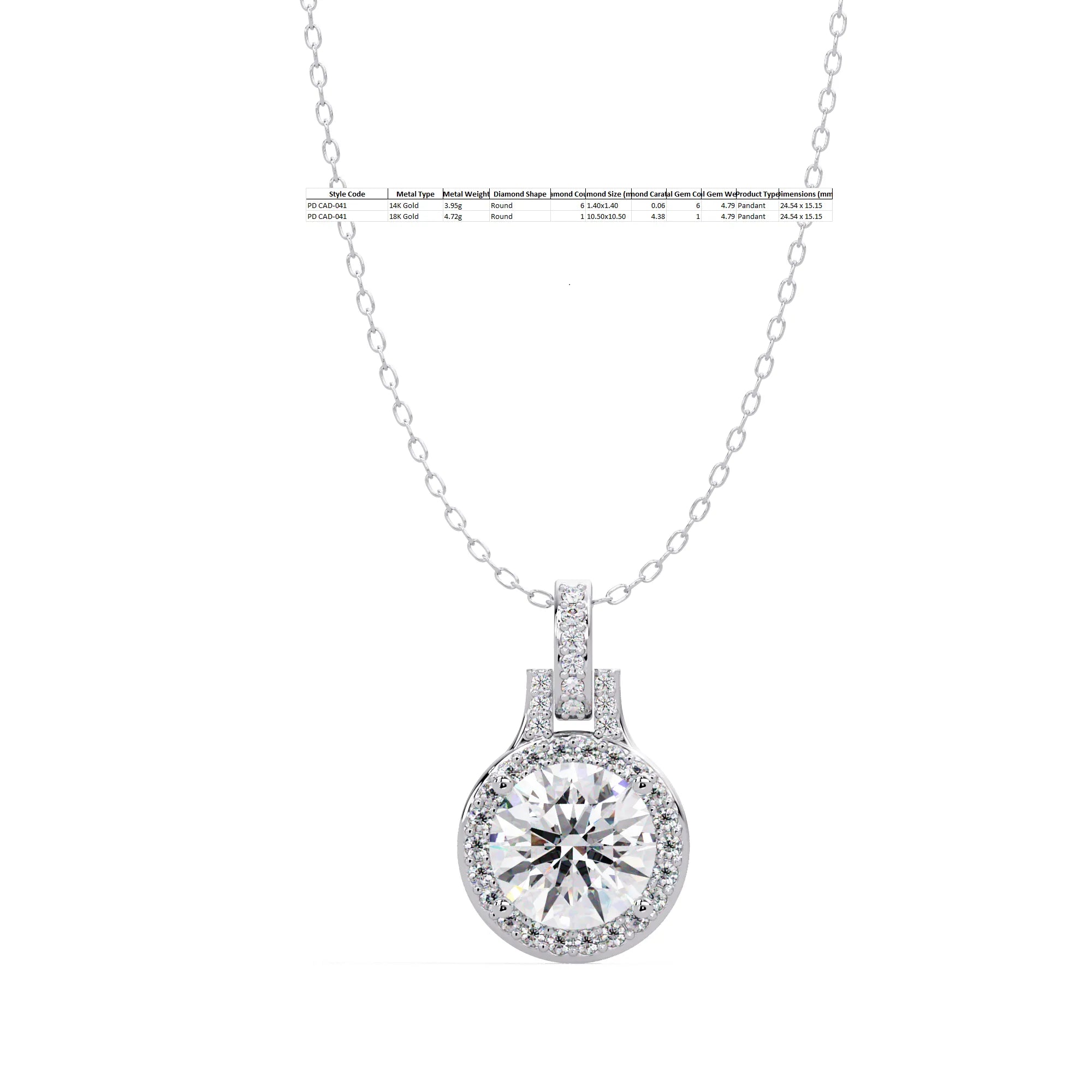 IGI Certified - 4.79 Ct. Lab Grown Diamond (VS/E-F) Cross Pendant