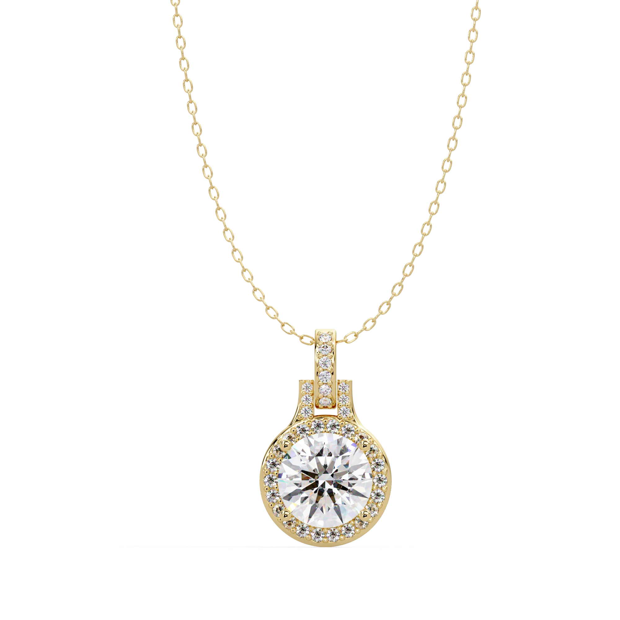 IGI Certified - 4.79 Ct. Lab Grown Diamond (VS/E-F) Cross Pendant