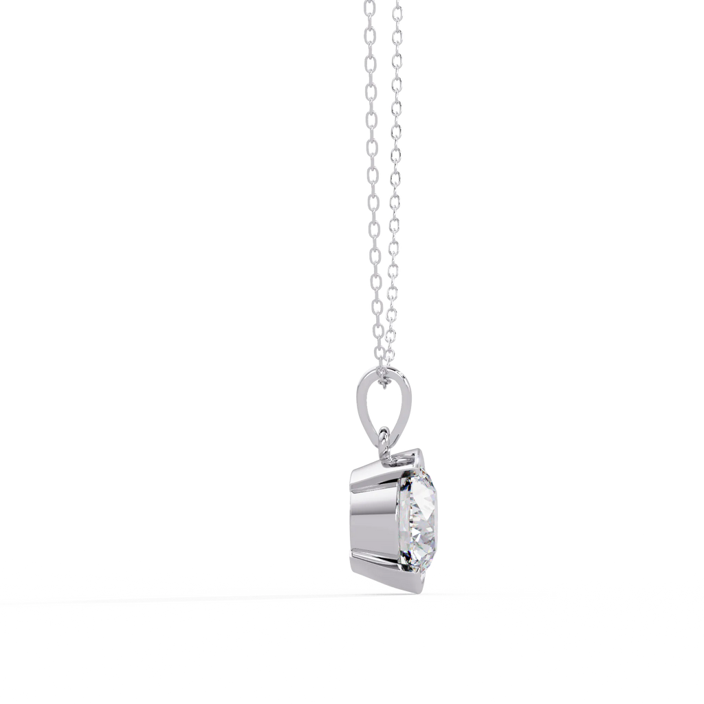 IGI Certified - 5.5 Ct. Lab Grown Diamond (VS/E-F) The Apex Tension Pendant