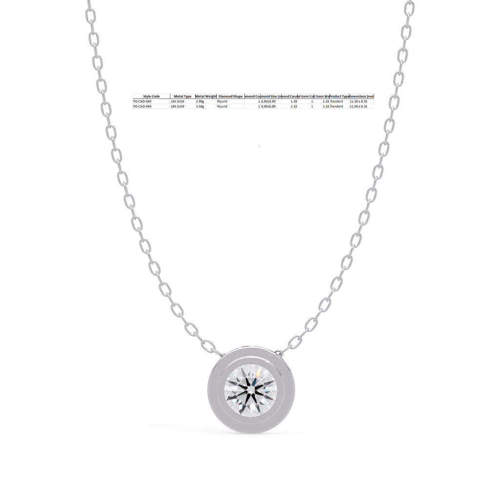 IGI Certified - 1.18 Ct. Lab Grown Diamond (VS/E-F) Cross Pendant