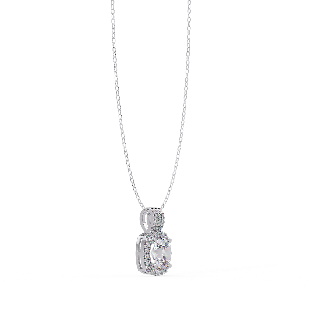 IGI Certified - 2.64 Ct. Lab Grown Diamond (VS/E-F) The Grand Gala Pendant