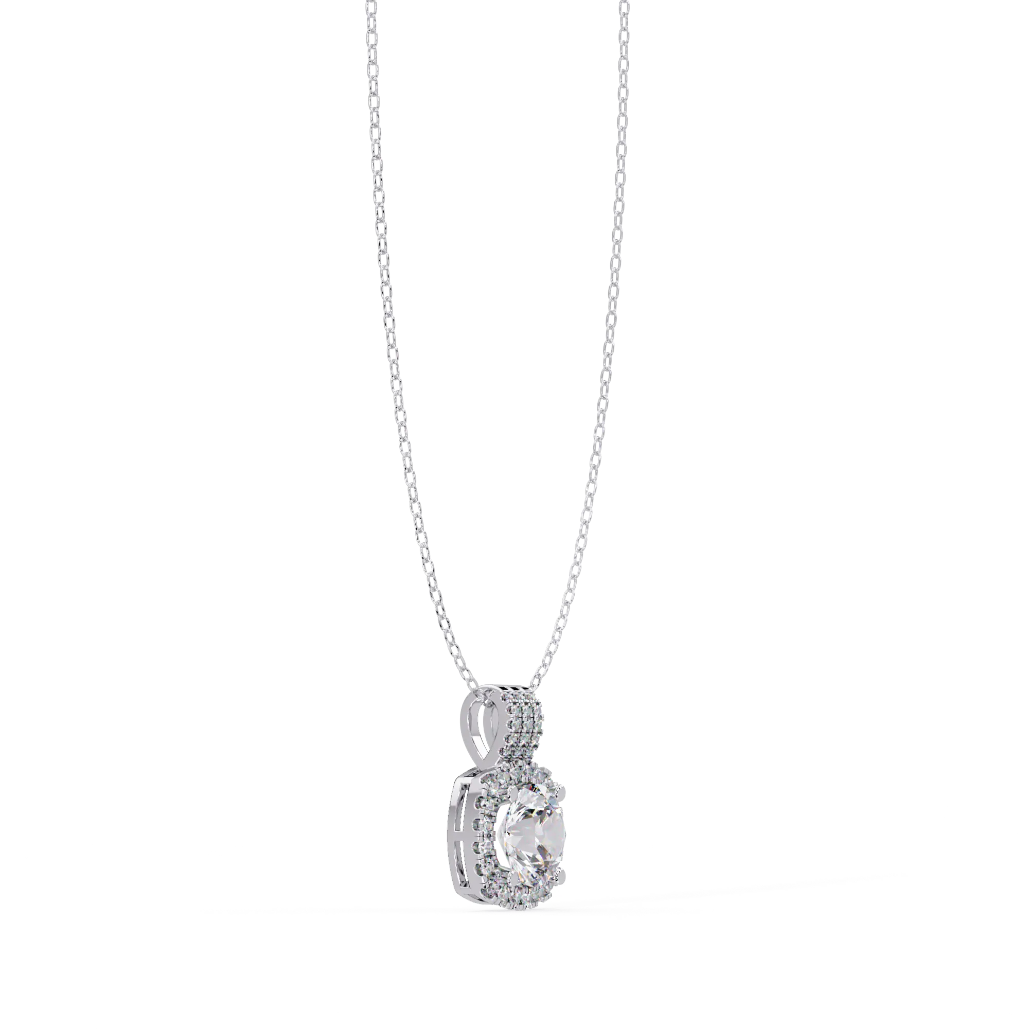 IGI Certified - 2.64 Ct. Lab Grown Diamond (VS/E-F) The Grand Gala Pendant