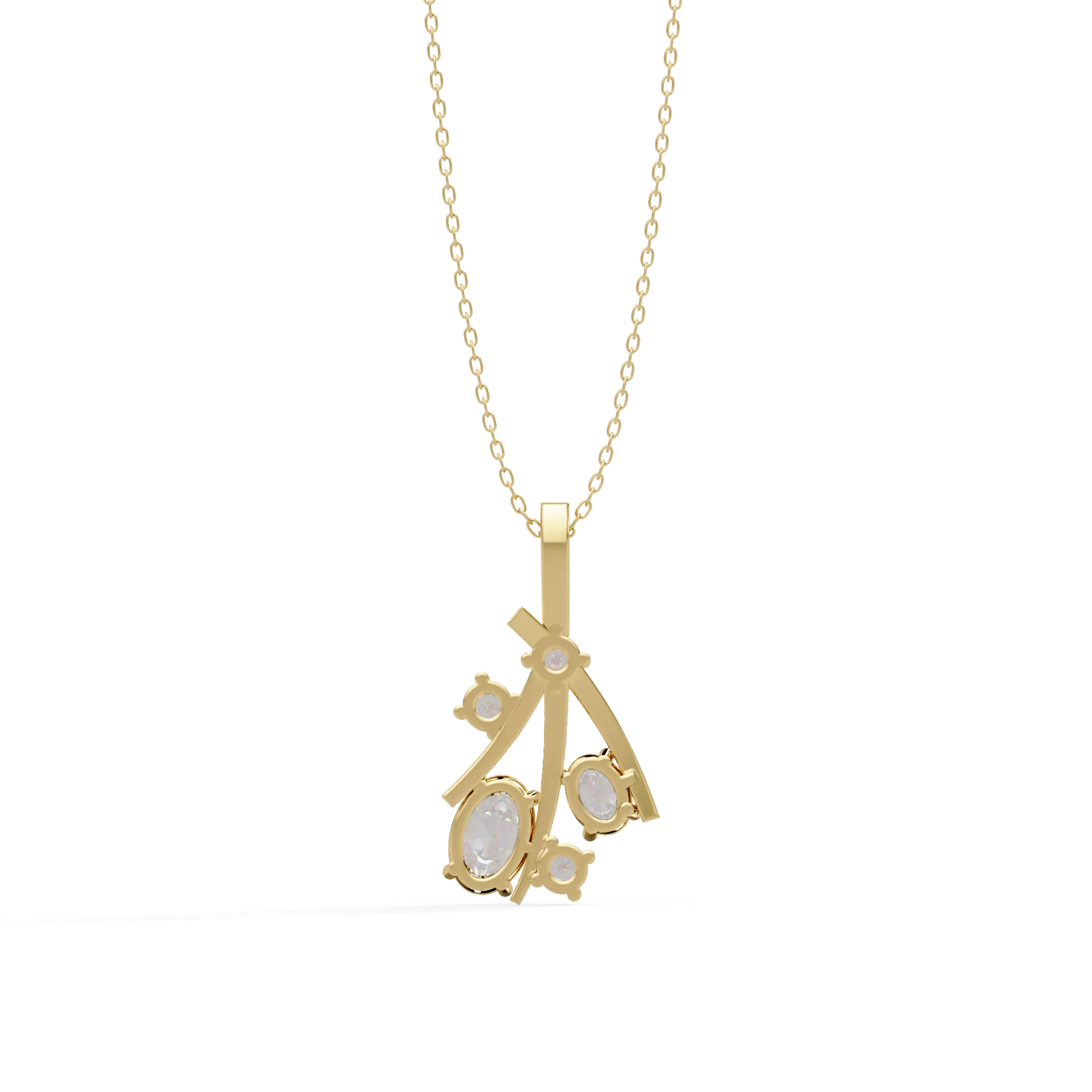 IGI Certified - 0.70 Ct. Lab Grown Diamond (VS/E-F) Scattered Stars Pendant