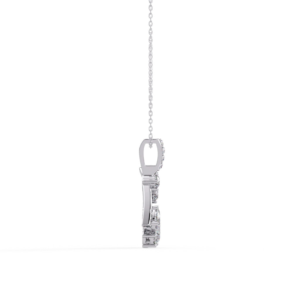 IGI Certified - 0.70 Ct. Lab Grown Diamond (VS/E-F) Scattered Stars Pendant