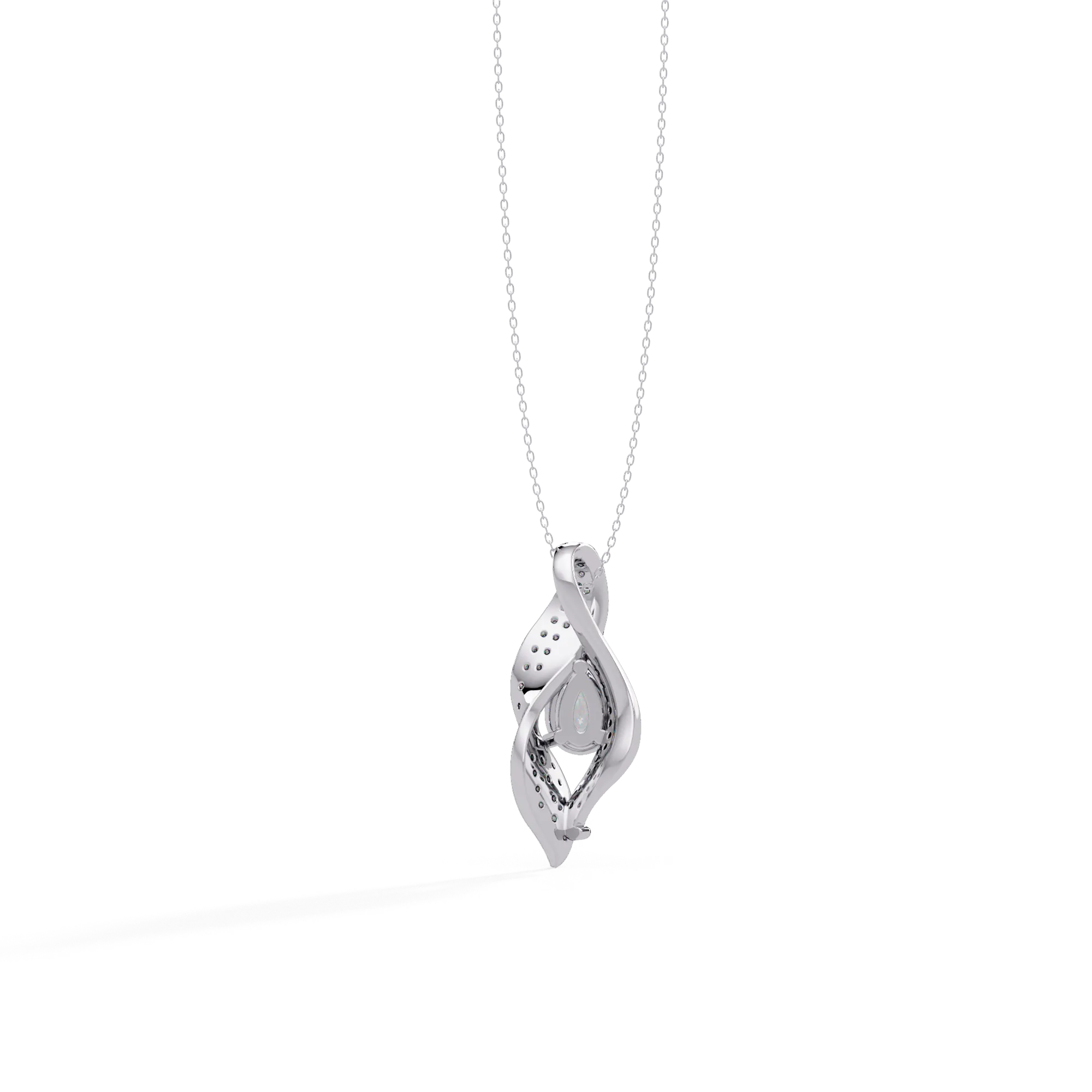 IGI Certified - 1.68 Ct. Lab Grown Diamond (VS/E-F) Phoenix Flaming Wing Pendant