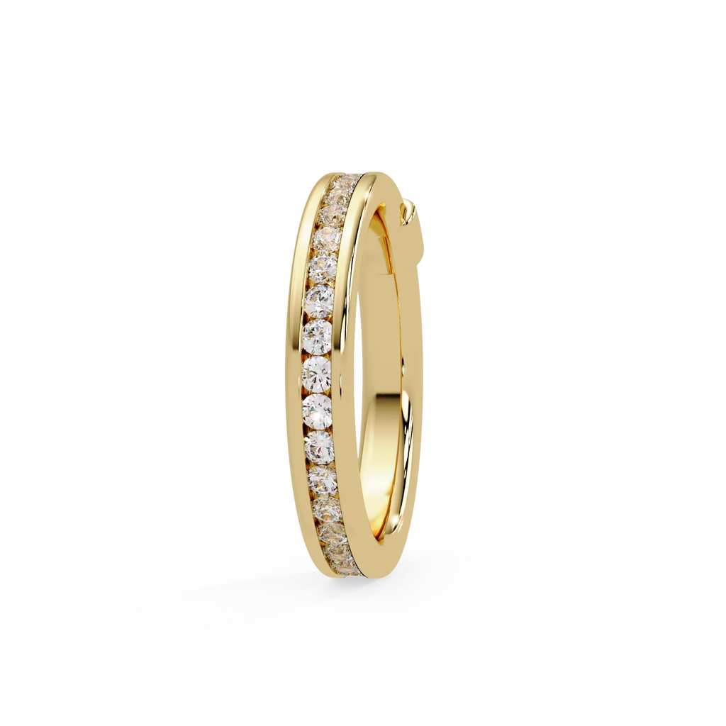 IGI Certified - 0.75 Ct. Lab Grown Diamond (VS/E-F) The "Infinity Nexus" Diamond Band Ring