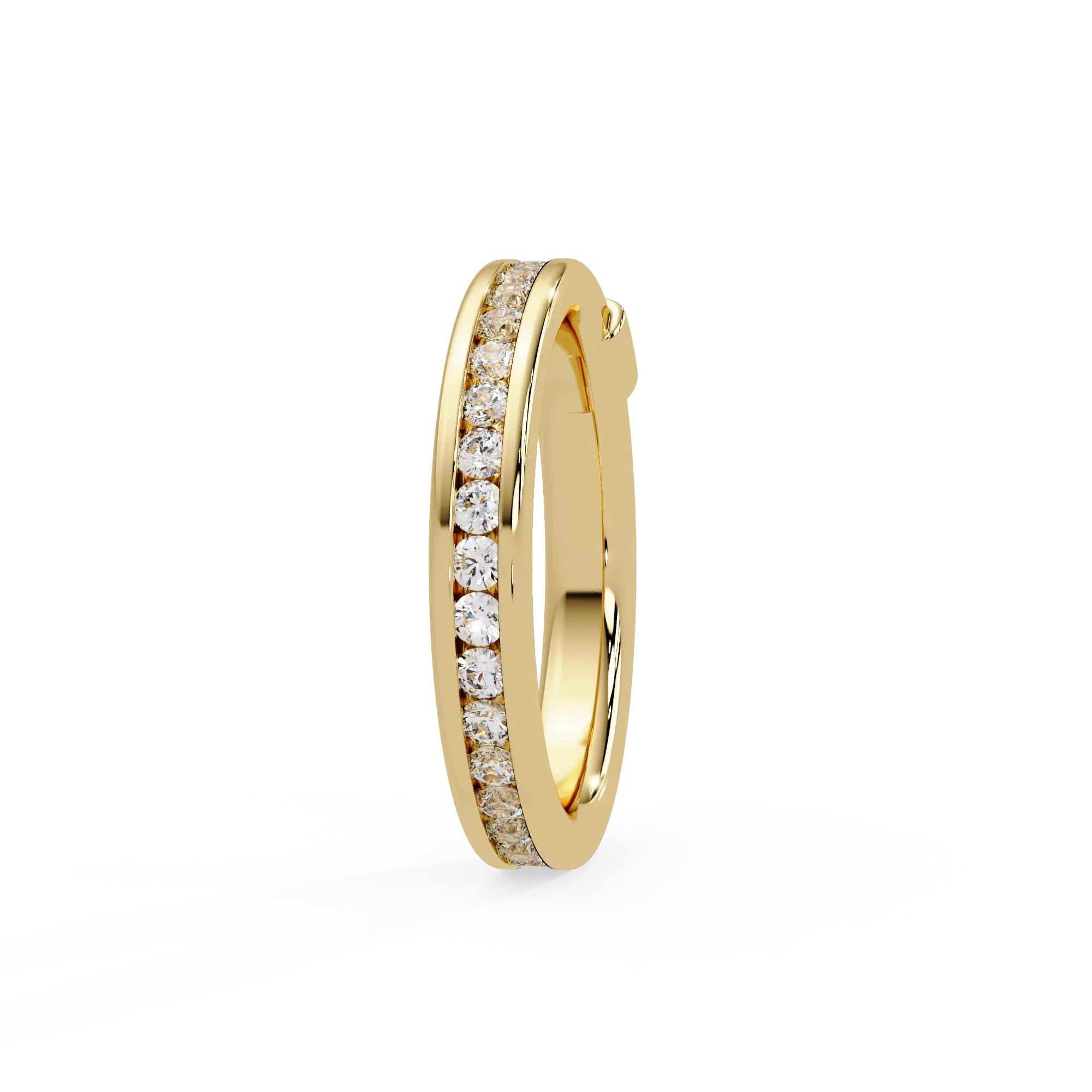 IGI Certified - 0.75 Ct. Lab Grown Diamond (VS/E-F) The "Infinity Nexus" Diamond Band Ring