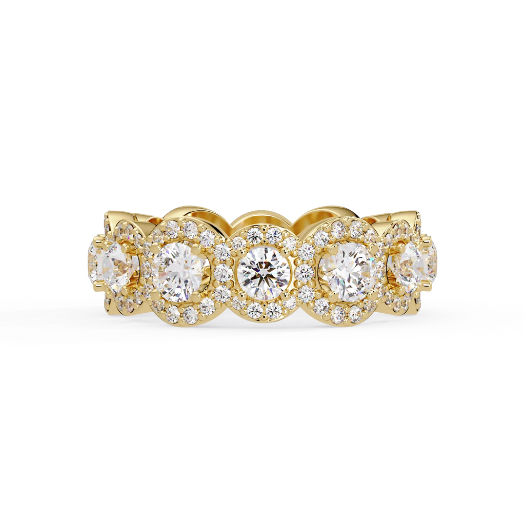 IGI Certified - 3 Ct. Lab Grown Diamond (VS/E-F) The "Everlasting Glow"  Ring