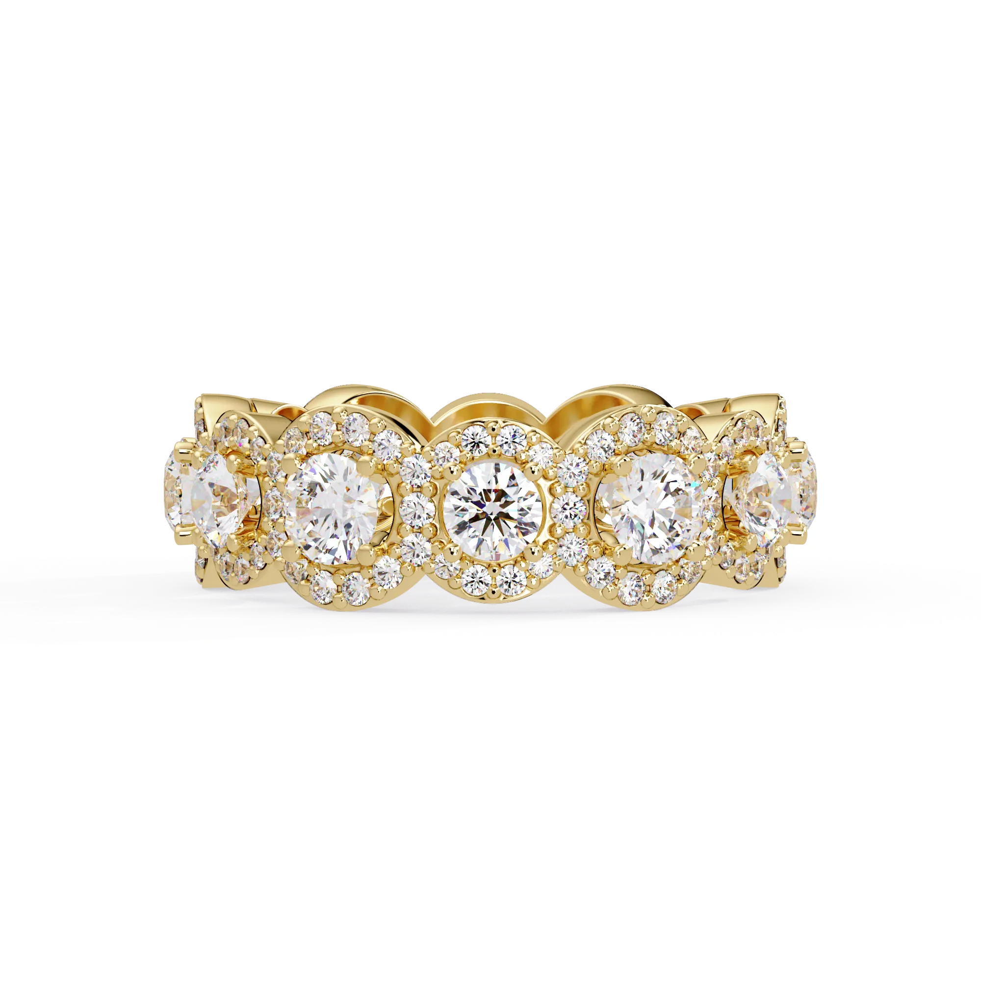 IGI Certified - 3 Ct. Lab Grown Diamond (VS/E-F) The "Everlasting Glow"  Ring