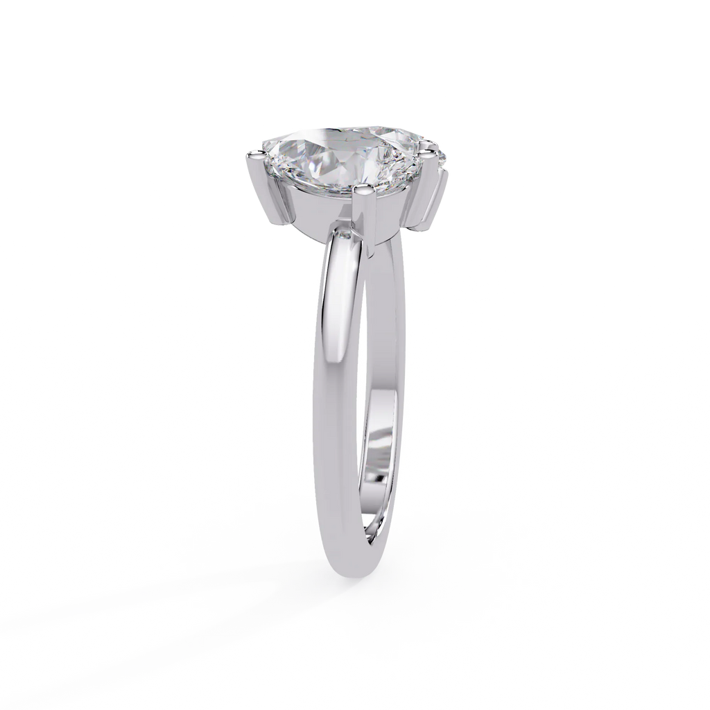 IGI Certified - 2.5 Ct. Lab Grown Diamond (VS/E-F) "Toi et Moi" Bypass Ring