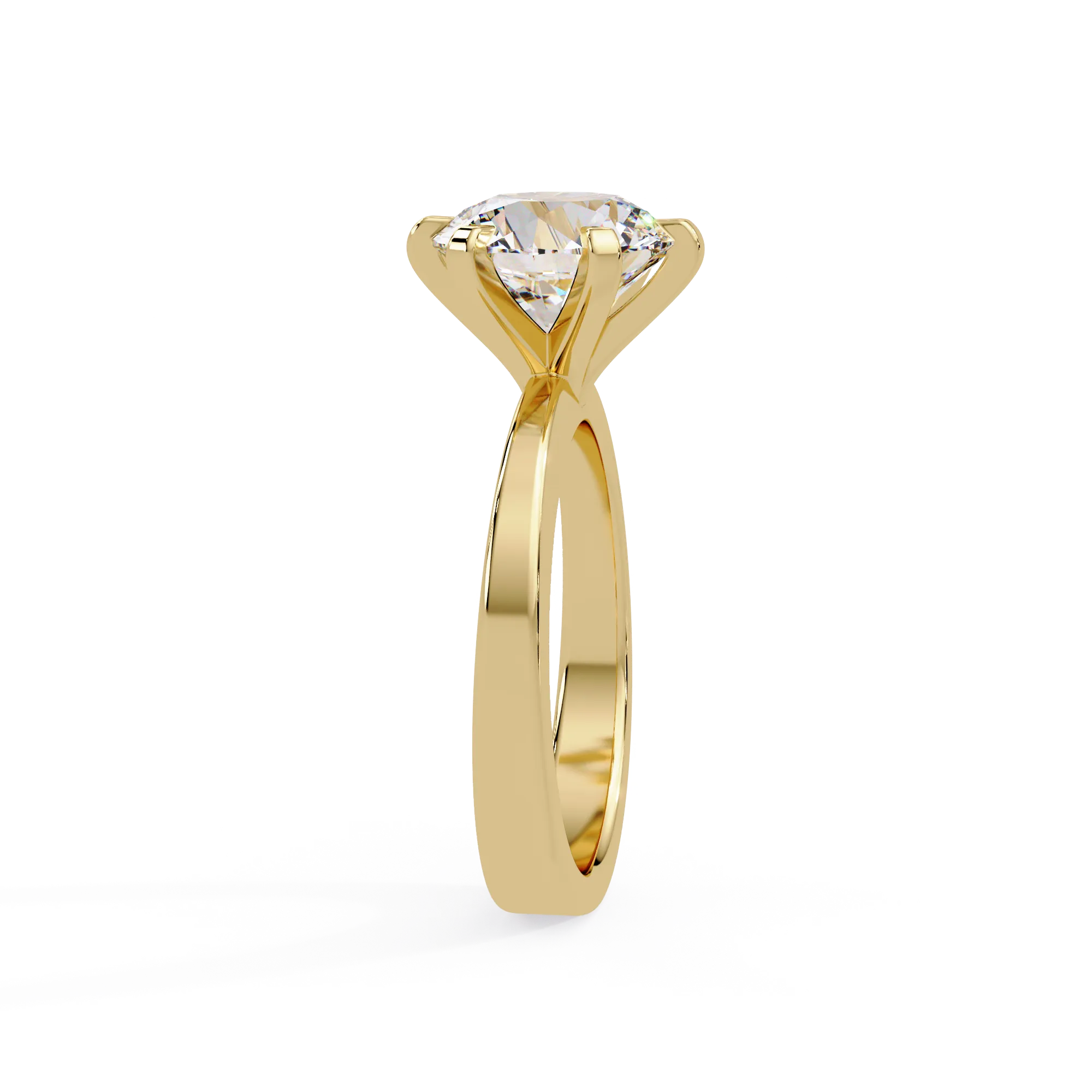 IGI Certified - 3.75 Ct. Lab Grown Diamond (VS/E-F) The Promise Six-Prong Ring