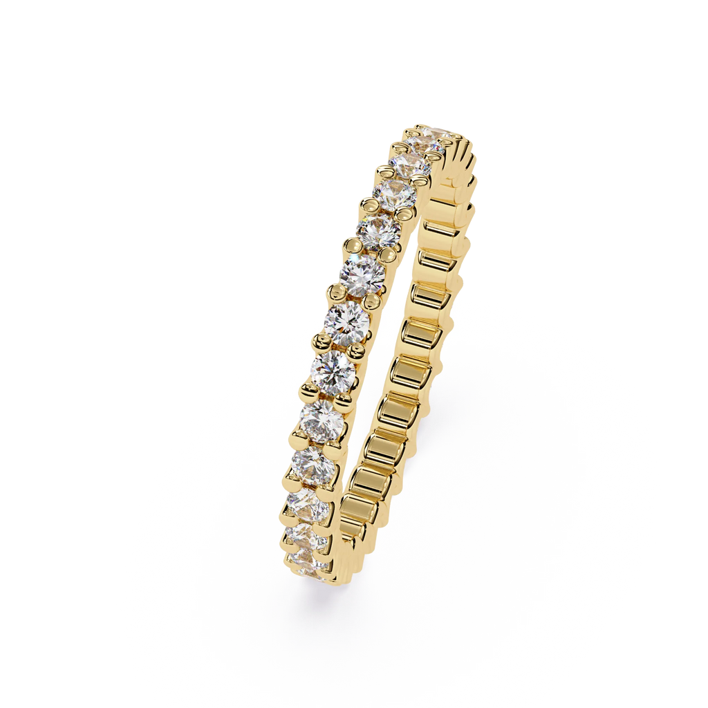 IGI Certified - 1/2 Ct. Lab Grown Diamond (VS/E-F) Eternity Band Ring