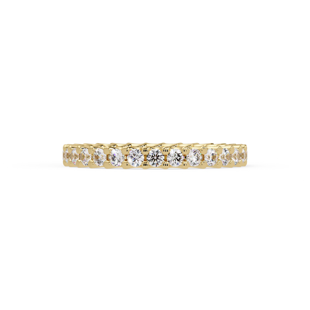 IGI Certified - 1/2 Ct. Lab Grown Diamond (VS/E-F) Eternity Band Ring