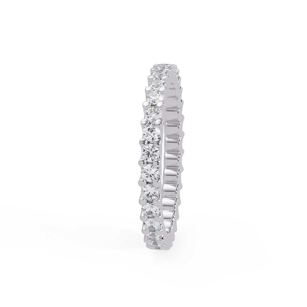 IGI Certified - 1/2 Ct. Lab Grown Diamond (VS/E-F) Eternity Band Ring