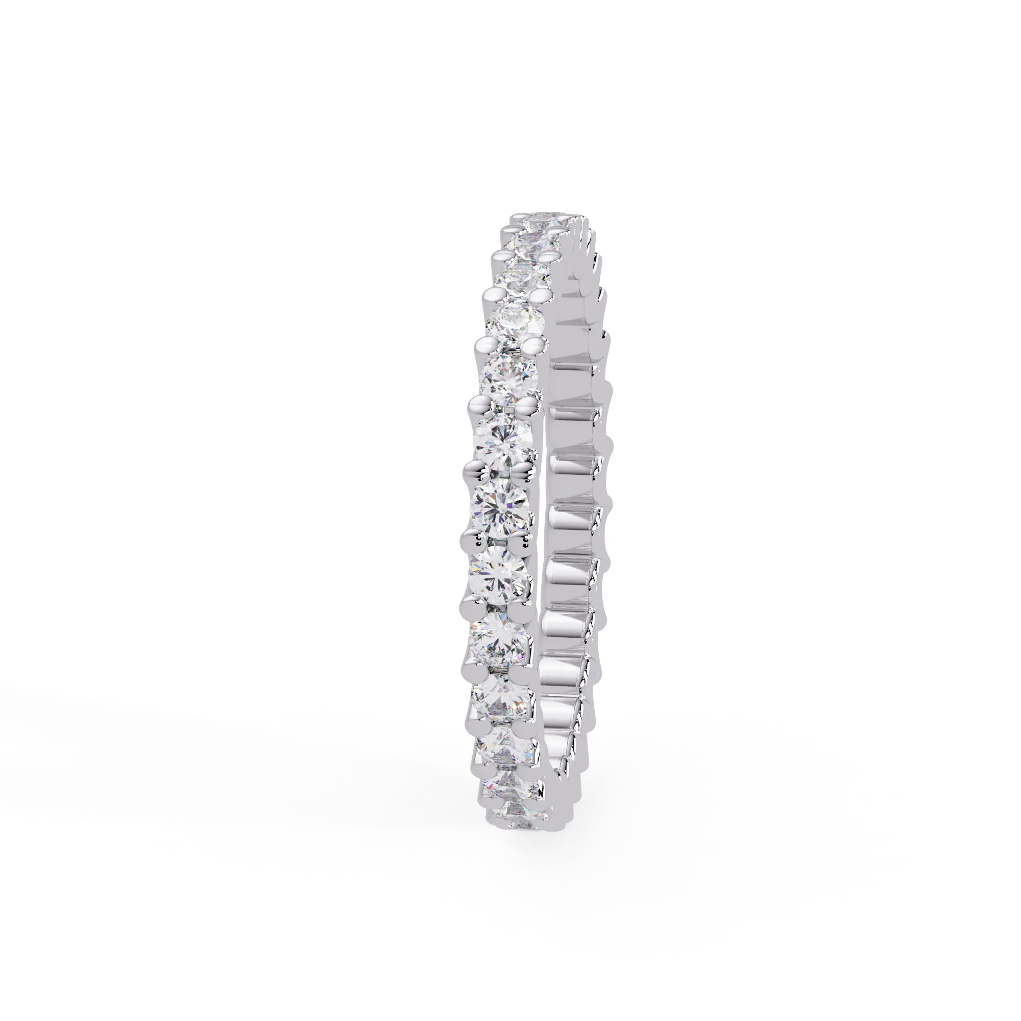 IGI Certified - 1/2 Ct. Lab Grown Diamond (VS/E-F) Eternity Band Ring