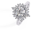IGI Certified - 1.75 Ct. Lab Grown Diamond (VS/E-F) The Victorian Era Ring