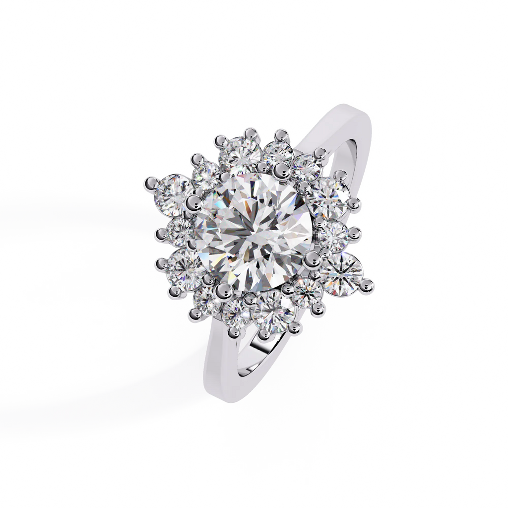 IGI Certified - 1.75 Ct. Lab Grown Diamond (VS/E-F) The Victorian Era Ring