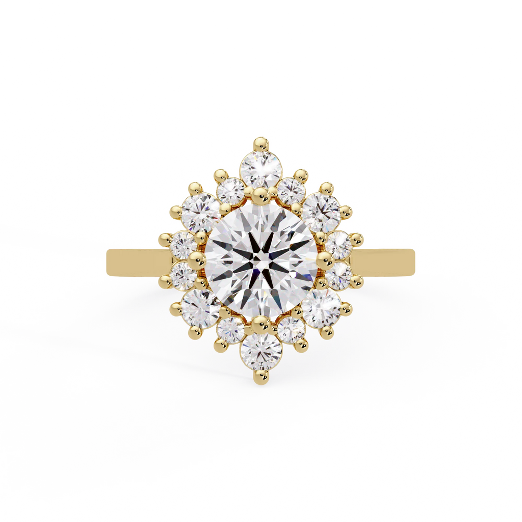 IGI Certified - 1.75 Ct. Lab Grown Diamond (VS/E-F) The Victorian Era Ring