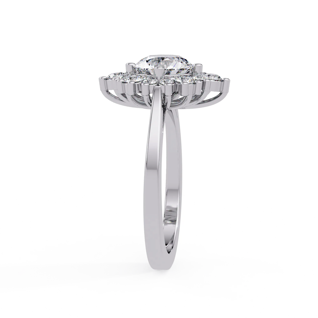 IGI Certified - 1.75 Ct. Lab Grown Diamond (VS/E-F) The Victorian Era Ring