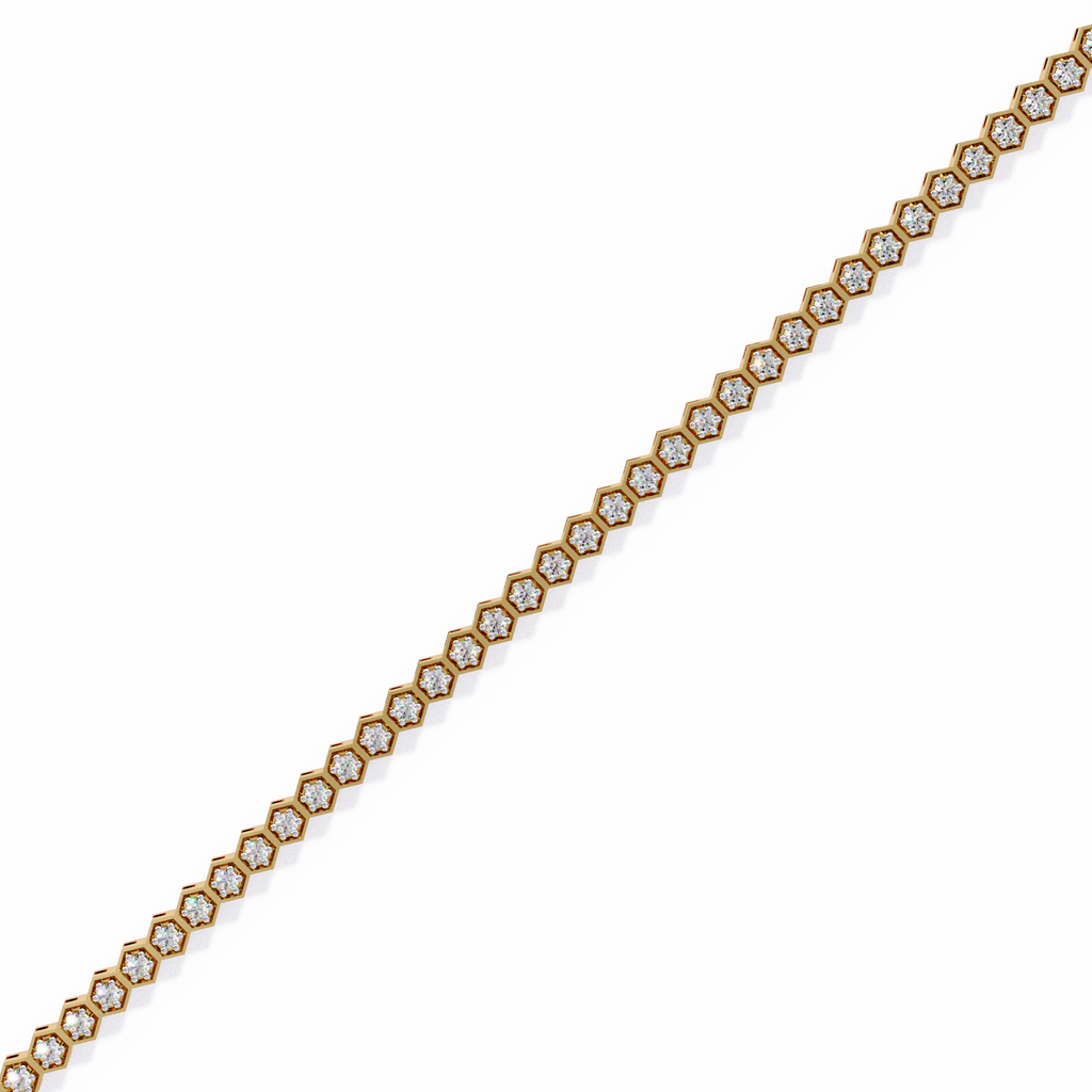IGI Certified - 1 Ct. Lab Grown Diamond (VS/E-F) Tennis Bracelet