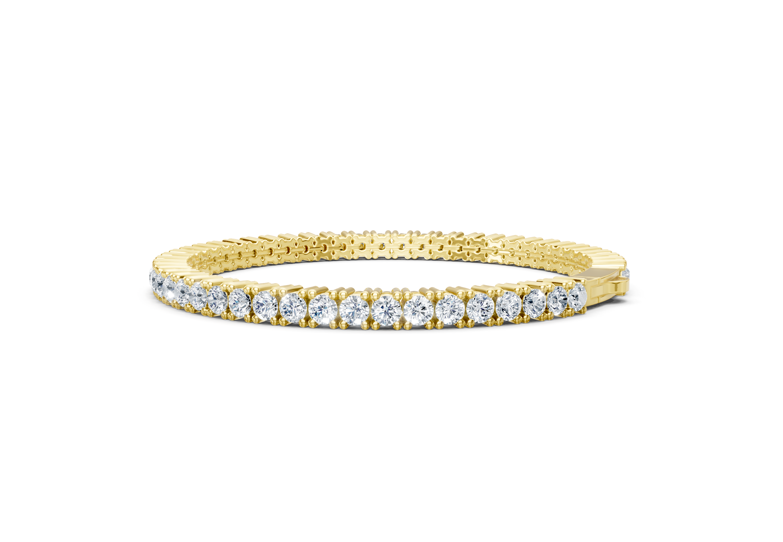 IGI Certified - 5.65 Ct. Lab Grown Diamond (VS/E-F) Tennis Bracelet (7.5 Inch) - 925 Sterling Silver