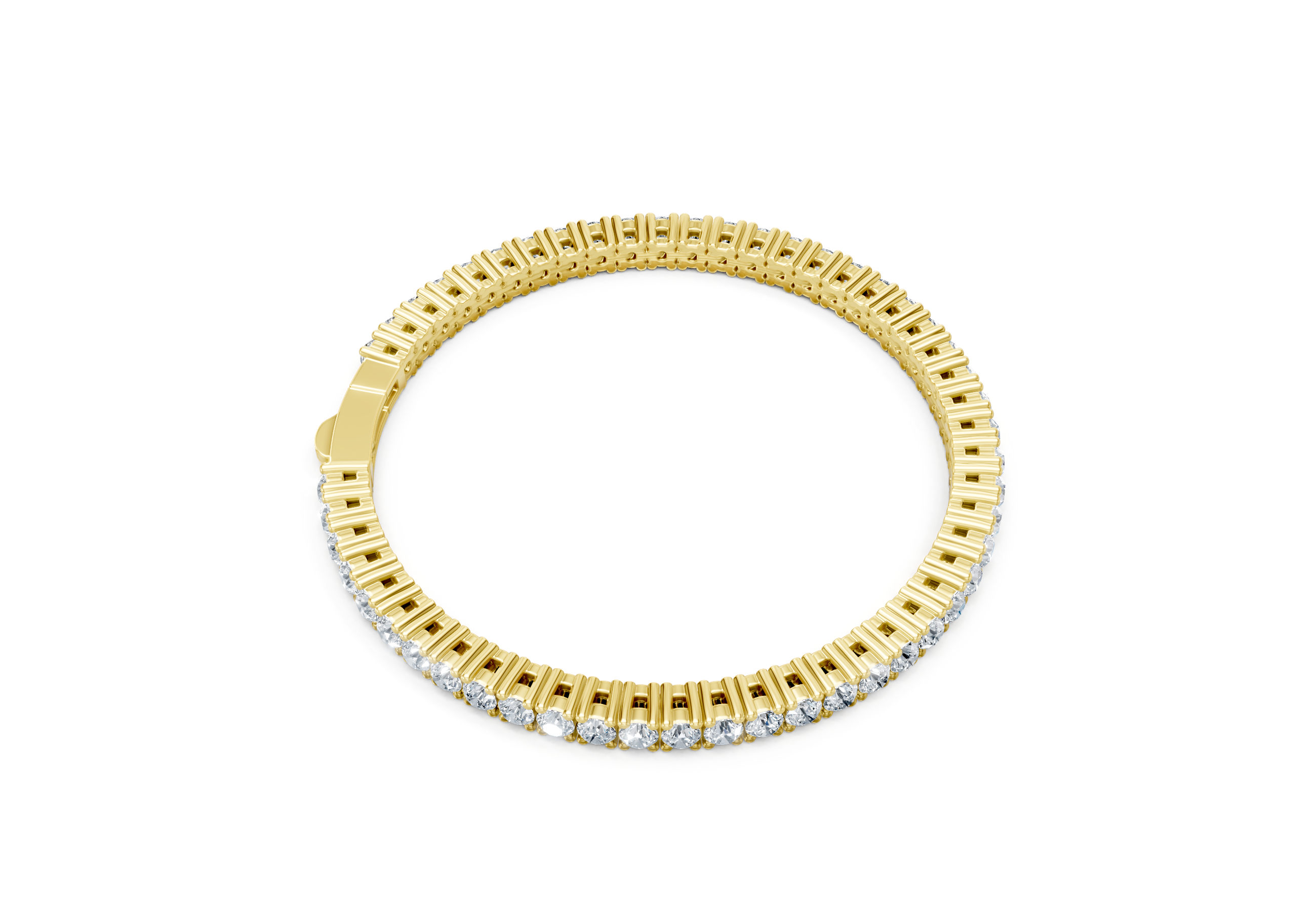 5.65 Carat Lab Grown Diamond Tennis Bracelet