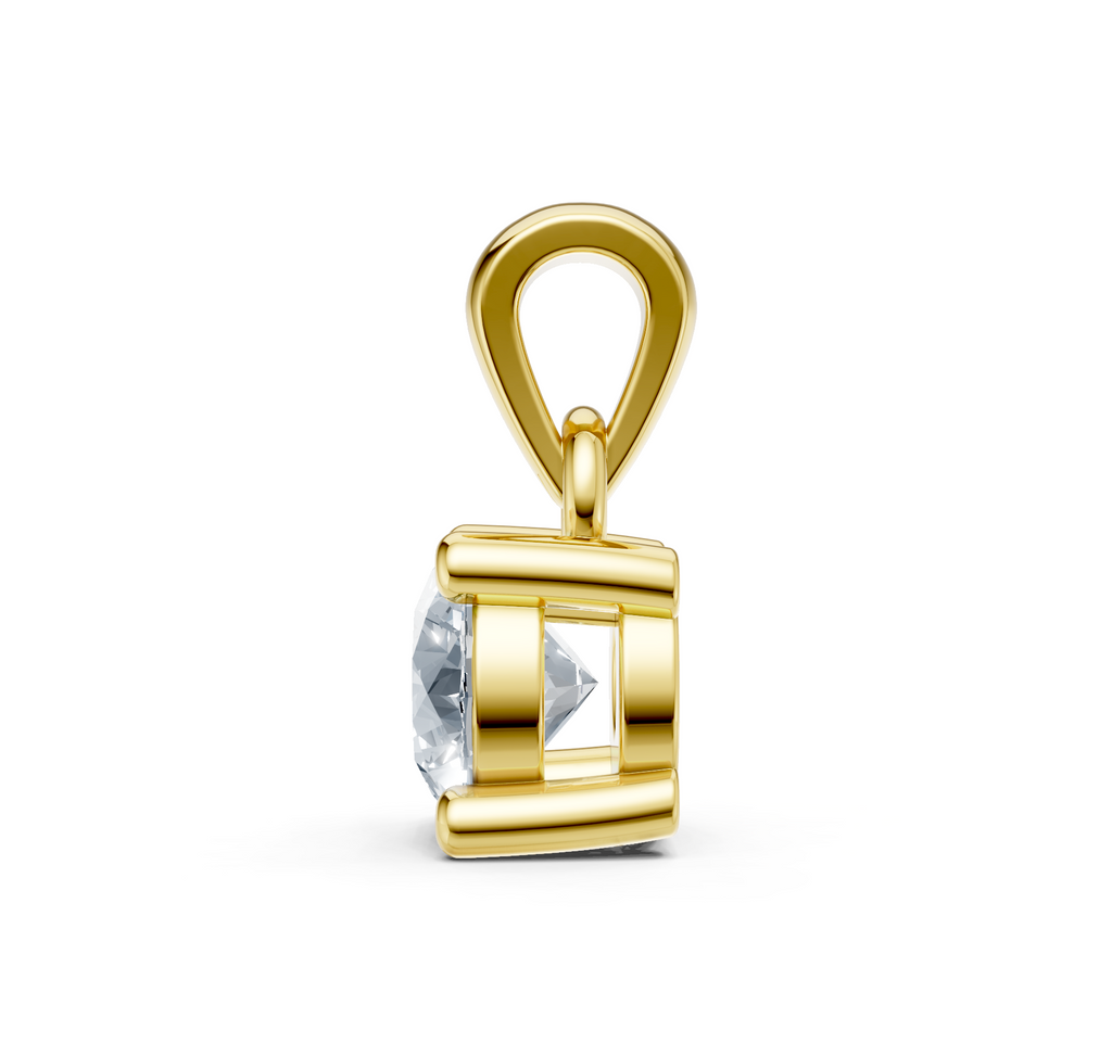 Lab Grown Diamond Solitaire Pendant – 5.00 mm (0.52 ct)
