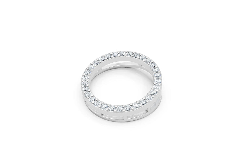 1 Carat Lab Grown Diamond Circle of Life Pendant