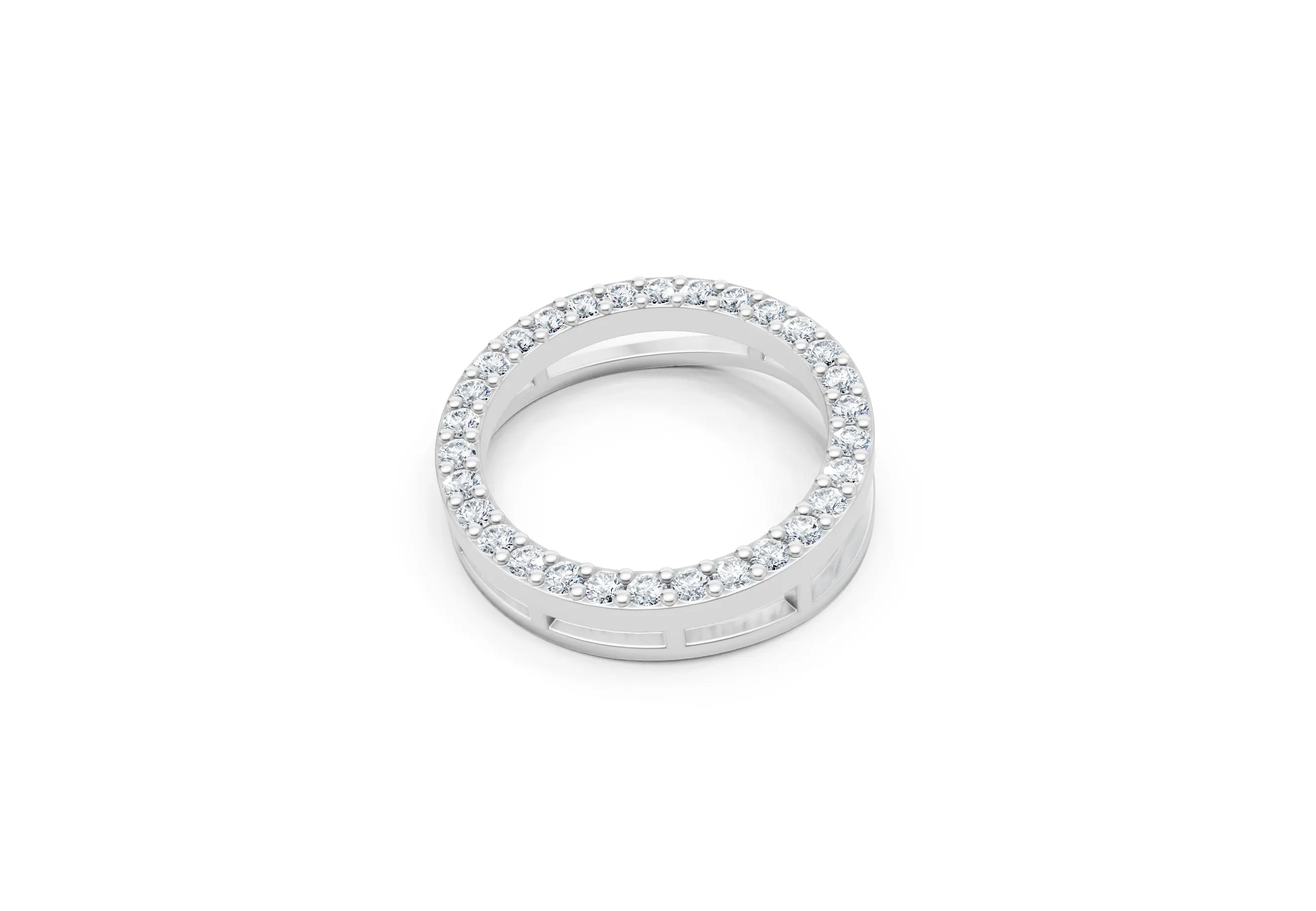 1 Carat Lab Grown Diamond Circle of Life Pendant