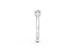 IGI Certified - 1 Ct.Lab Grown Diamond (VS/E-F) Oval Solitaire Ring - 925 Sterling Silver