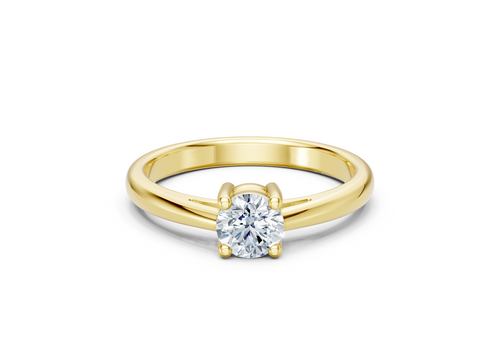 1 Carat Lab Grown Diamond Solitaire Ring, IGI Certified