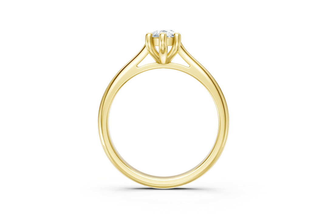 1 Carat Lab Grown Diamond Marquise Solitaire Ring