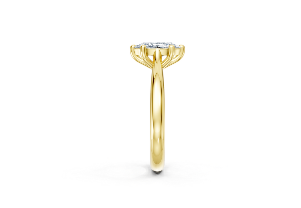 1 Carat Lab Grown Diamond Marquise Solitaire Ring