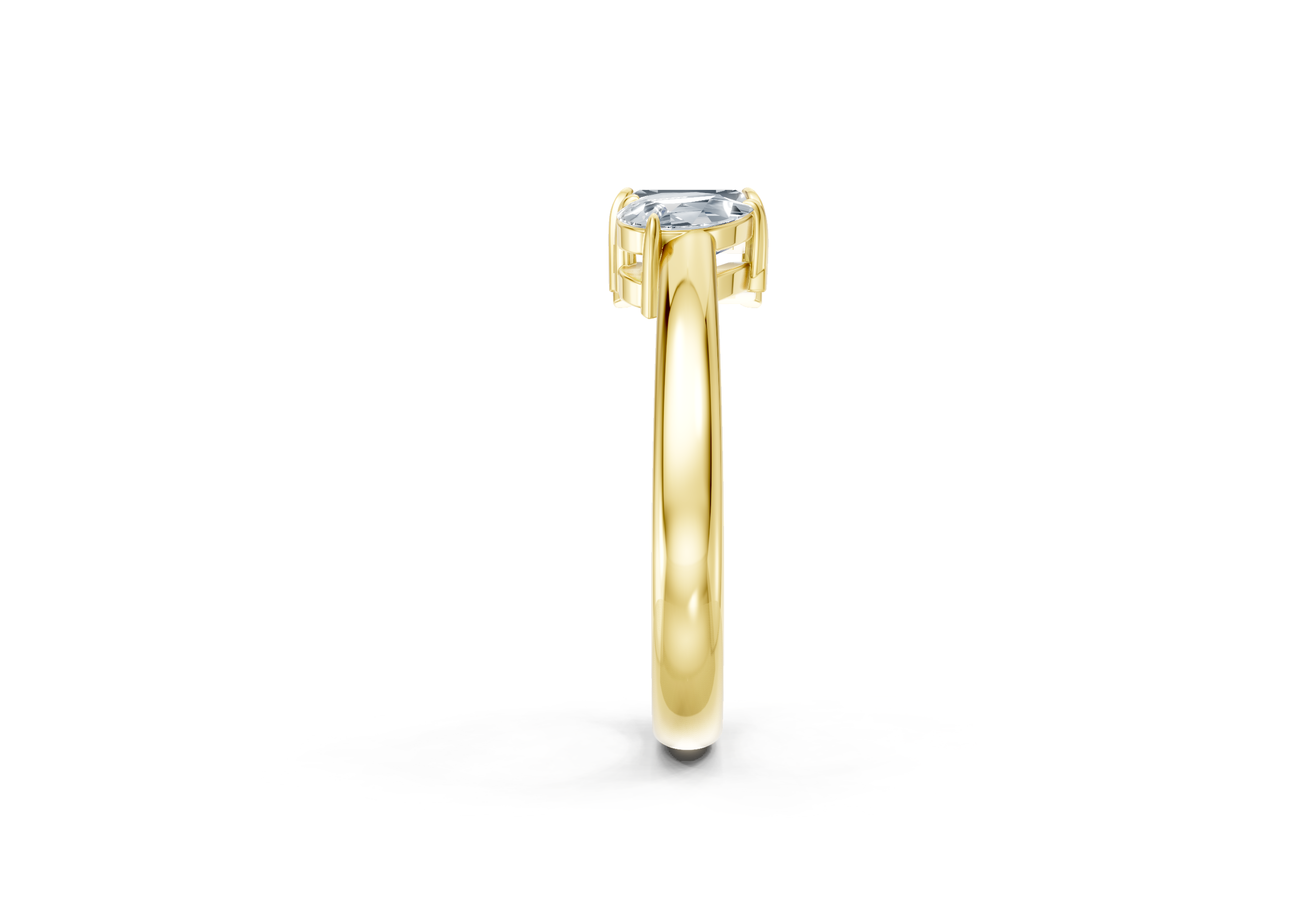 1 Carat Lab Grown Diamond Toi et Moi Ring