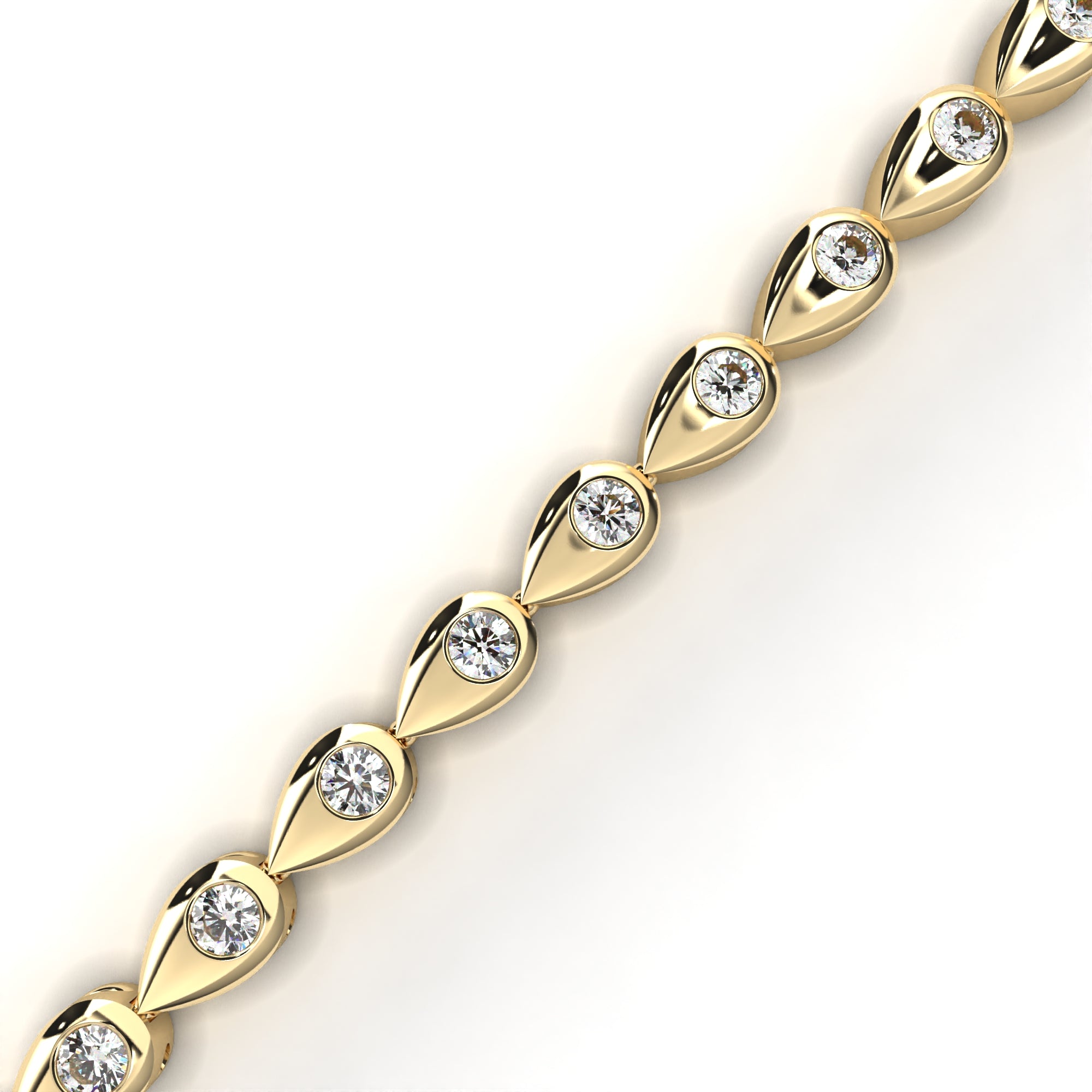 IGI Certified - 4.5 Ct. Lab Grown Diamond (VS/E-F) Full Eternity Round Diamond Tennis Bracelet