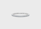 IGI Certified - 5.65 Ct. Lab Grown Diamond (VS/E-F) Tennis Bracelet (7.5 Inch) - 925 Sterling Silver