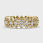 IGI Certified - 1 Ct. Lab Grown Diamond (VS/E-F) The Ring Of Stairway to Heaven Ring