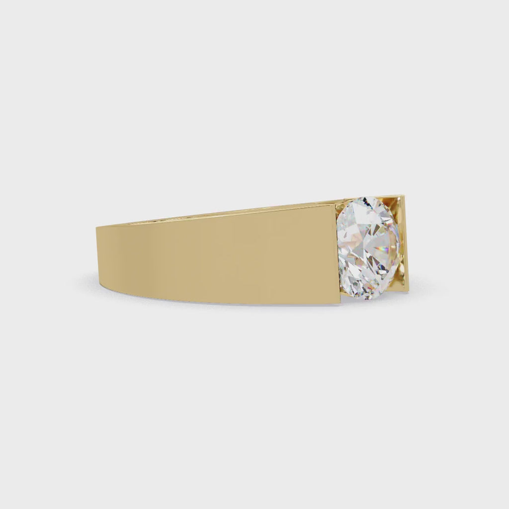 IGI Certified - 2 Ct. Lab Grown Diamond (VS/E-F) Engagement Diamond Ring