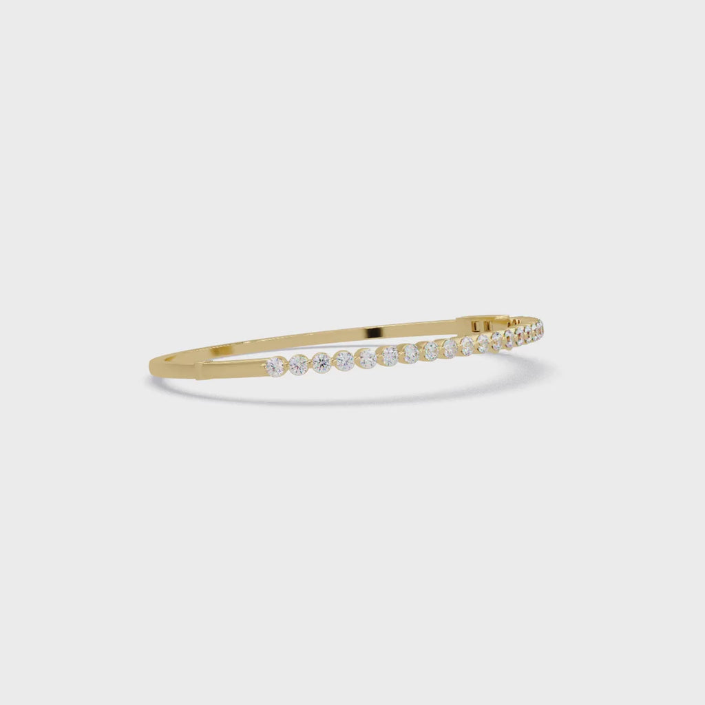 IGI Certified - 2 Ct. Lab Grown Diamond (VS/E-F) Elegant Diamond Tennis Bracelet